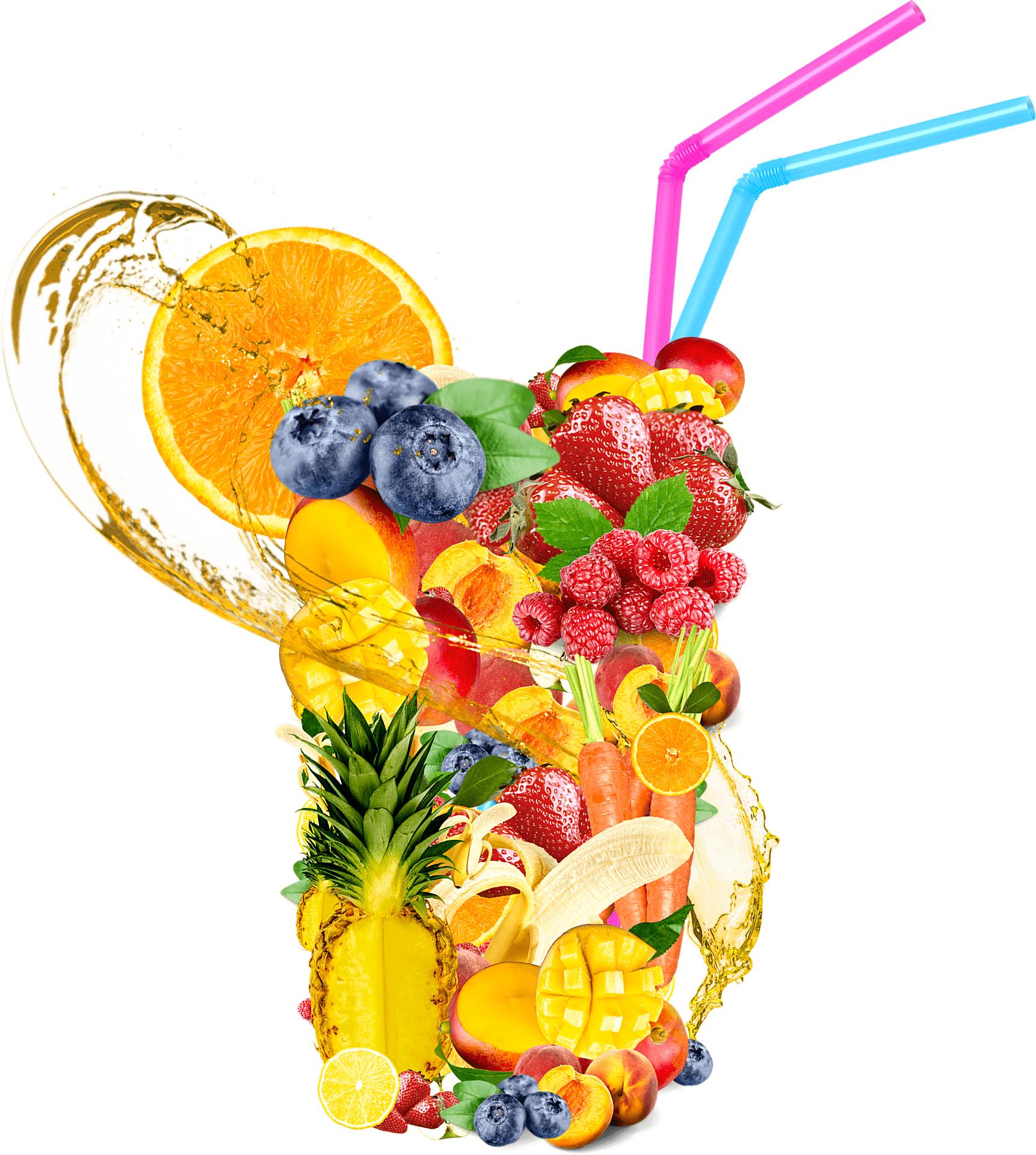image of Fruits and Vegetables to Juice